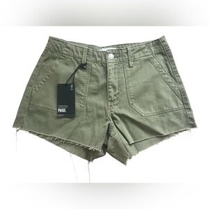 PAIGE Olive Green Women Shorts